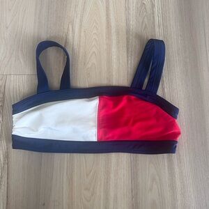 Tommy Hilfiger Colorblock Bandeau Tube Top Size Medium